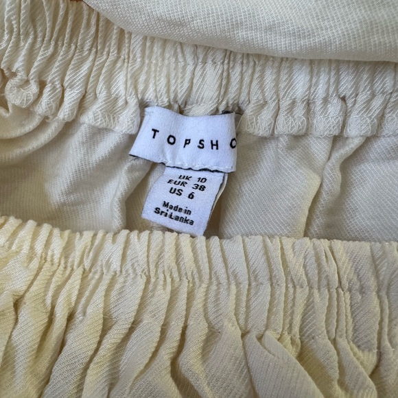 Topshop Off the Shoulder Balloon Sleeve Top (6) - Picture 5 of 5